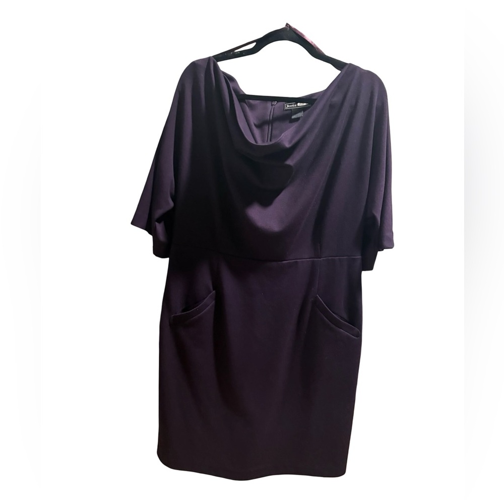 Jessica Howard Deep Purple Mini Dress